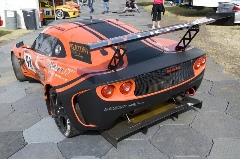 Angelo Lazaris is the Lotus Exige GT3 in its second season