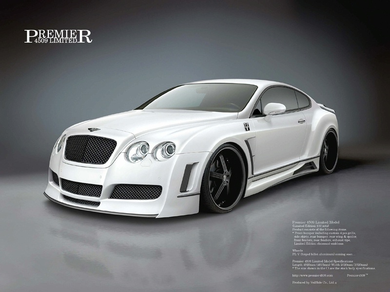  Japanese in the form of a wide body kit for the Bentley Continental GT