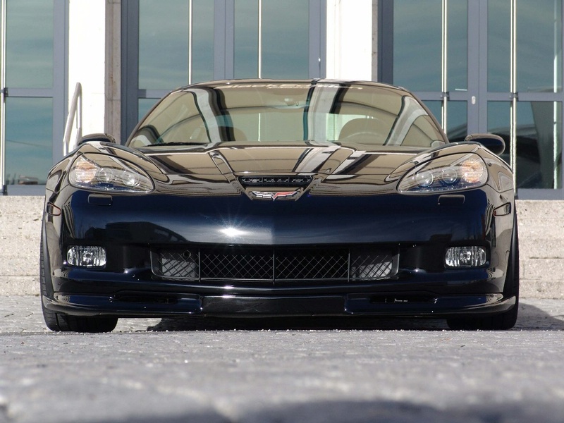 Corvette Z06 Black. Tuning Corvette Z06 Black