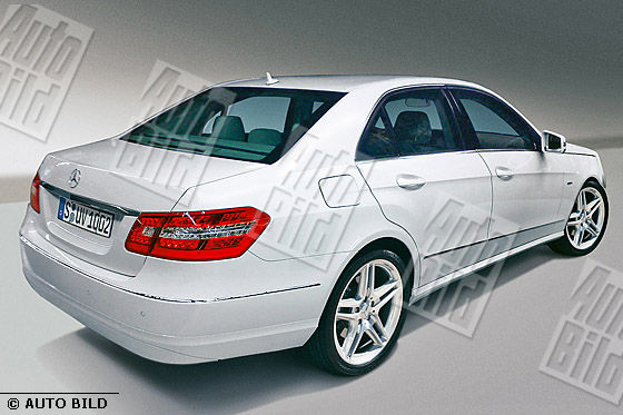 New 2009 Mercedes EClass Leaked in German Automag photo and details 