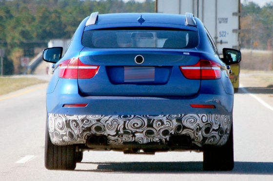 Bmw X6 2010. New 2010 BMW X6M Spied at Test