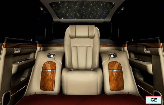 New Geely GE Limo is RollsRoyce Phantom Clone Geely GE limo interior 