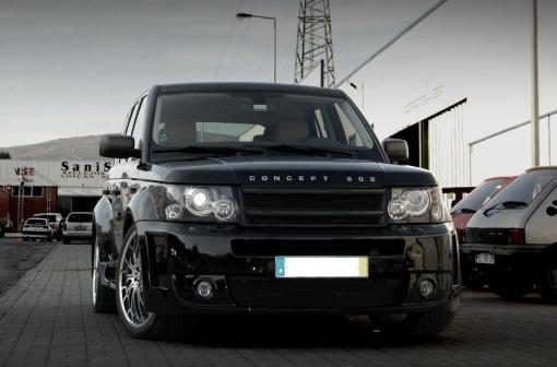 It's restyles the Range Rover Sport with a new set of wheels and 
