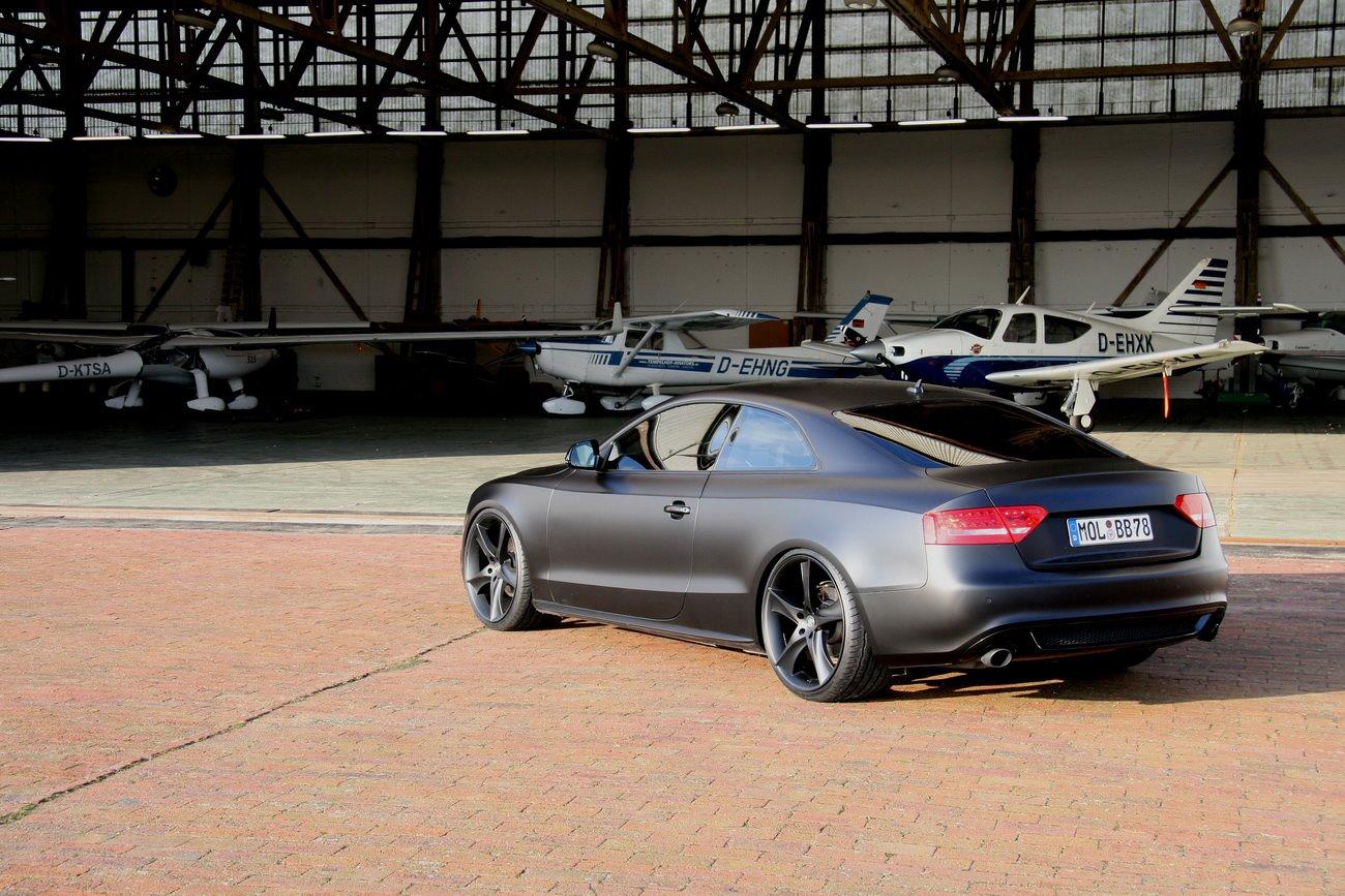Tuning: AVUS Performance presents Audi A5 Coupe Matte Black with 275HP 