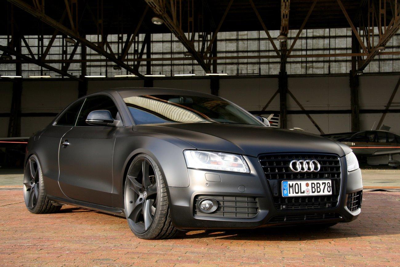 Audi on Tuning  Avus Performance Presents Audi A5 Coupe Matte Black With 275hp