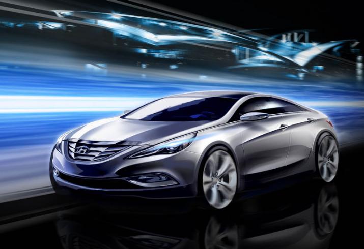 2011 Hyundai Sonata official sketches img 1 AutoWorld
