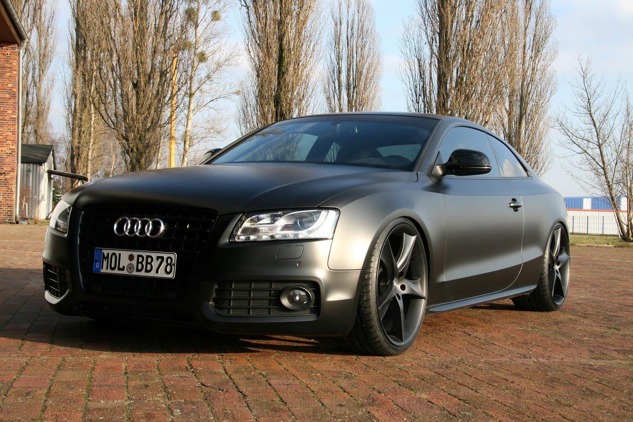 Tuning: AVUS Performance presents Audi A5 Coupe Matte Black with 275HP  (details + photos)